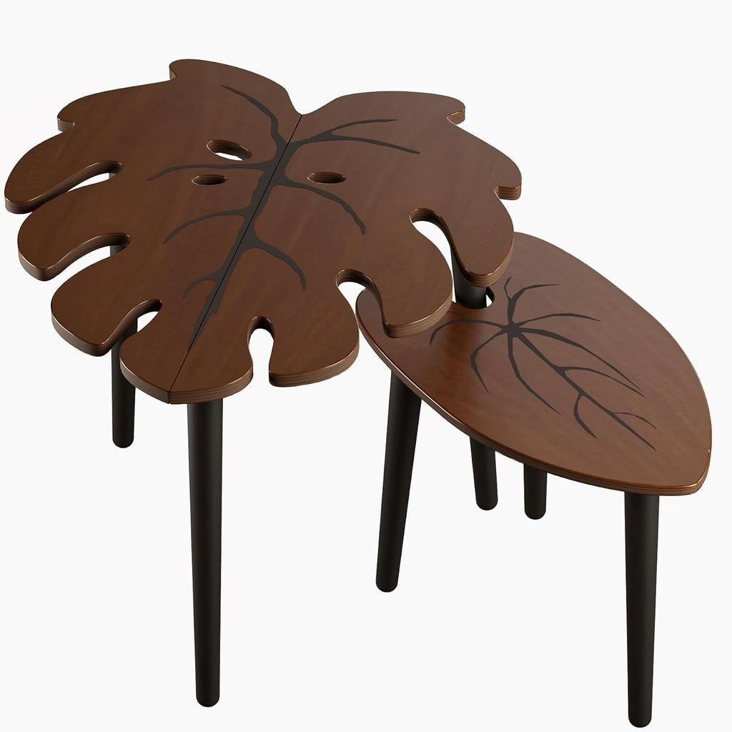 Leaf Nesting Tables Set of 2