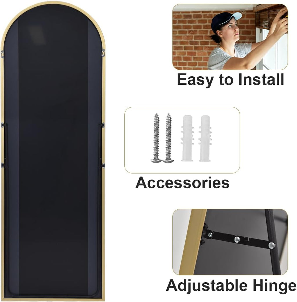Arched Full Length Mirror