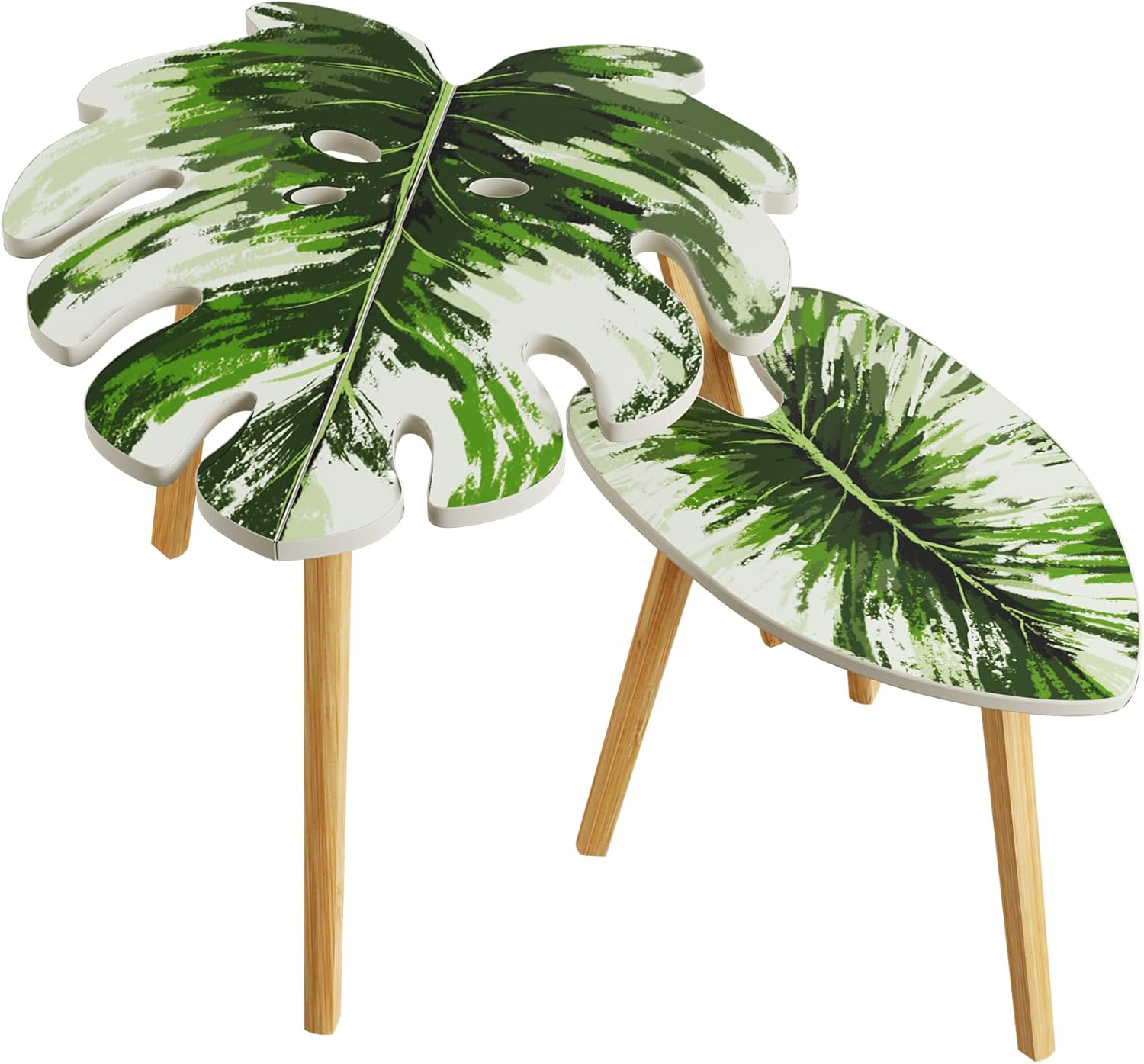 Leaf Nesting Tables Set of 2