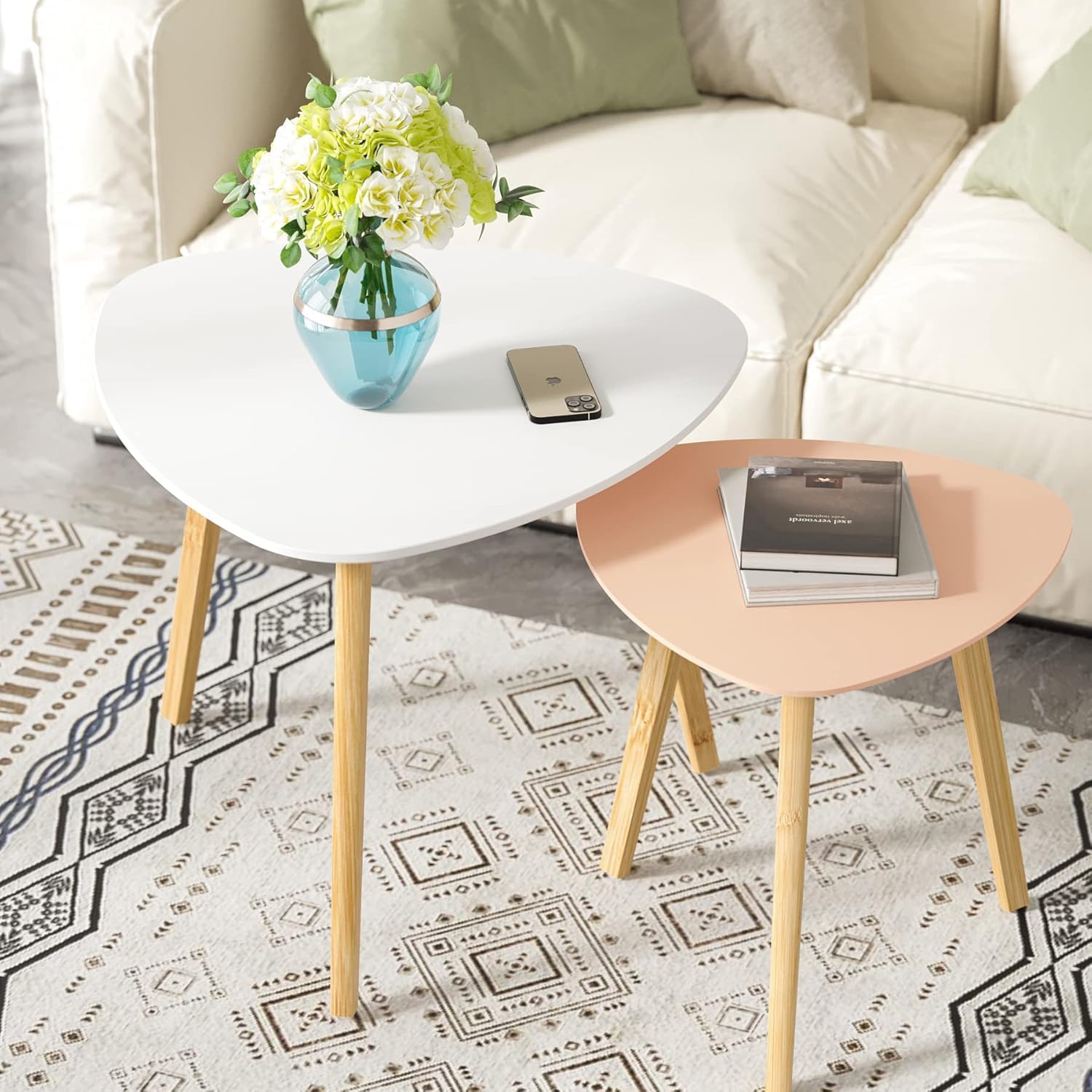 Leaf Nesting Tables Set of 2